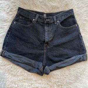 Urban Outfitters BDG Mom High-Rise Cuffed denim shorts